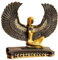 Isis Der Gott Der Fruchtbarkeit In Der Alten Ägypten-Statue, Geschenk Ägyptische Göttin Isis Ra Mit Offenen Flügeln Statuen, Mutterschaft Magische Weisheit Und Natur- dekorative Skulptur-Götter