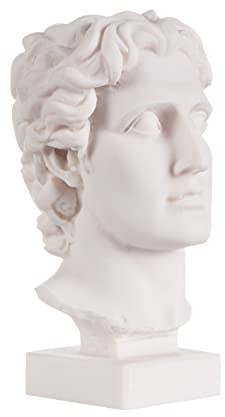 Alexander The Great of Macedonia Büste Griechische Statue Figur 15,2 cm
