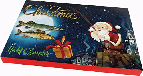 Fisch Point Raubfisch Angel Adventskalender, mehrfarbig