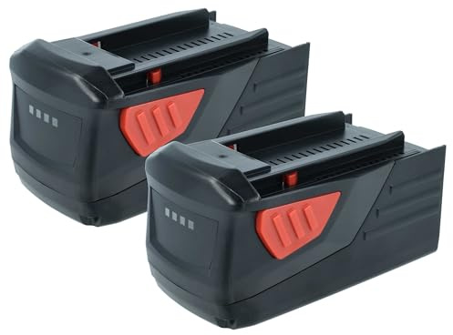 vhbw 2X Akku kompatibel mit Hilti WSC 7.25-A36 | TE 7A, TE7A Werkzeug (4000 mAh, Li-Ion, 36 V)