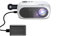 Rwlre Portable LED Projectors, Mini Projector Support 1080P Full HD Native 480P LED Projector For Android Phone iPhone iPad Beamer (Color : Yellow With Anycast)