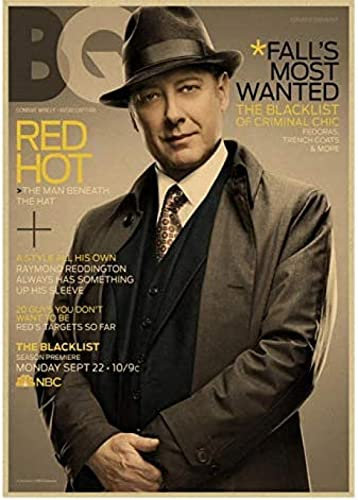 Poster The Blacklist Classic Movie Poster, Wandkunst, Bilder, Leinwand, Malerei, Poster Und Drucke, Heimdekoration 50X70Cm Kein Rahmen