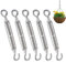 mizikuu Lot de 5 M6 Tendeur Cable, Inox 6mm Crochet Tendeur 304 en Acier Inoxydable Réglable Tendeur Grillage tendeurs à lanterne œil et crochet pour Cordes à linge,Suspendre,Cable de Garde Corps
