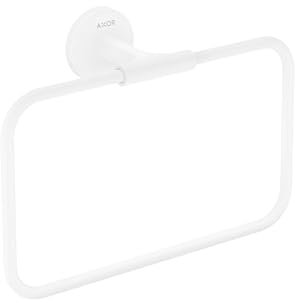 Hansgrohe AXOR Universal Circular Handtuchring, 42823, Farbe: Weiß Matt