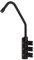 Rubinetto di prelievo 3 vie per depuratori Shurity 300 1/4”mm. (Nero Opaco)