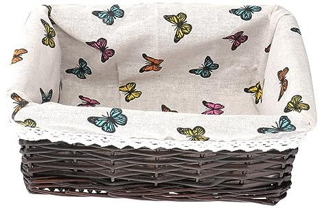 Cesta para la colada, contenedores de almacenamiento de mimbre, cuenco para pan de ratán, bandeja de tocador, cesta para la colada, cesta decorativa para frutas, cesta para clasificar la coc