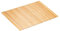 Relaxdays Tapis de Bain, Descente de Douche en Bambou, antidérapant, Enroulable, 80 x 50 cm, Nature et Blanc