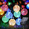 Fancycoco Solar Lights Outdoor Garden Fairy Lights Waterproof,36ft 60 LED Ultra-Bright Solar String Lights with 8 Modes for Yard Camping Christmas Wedding Party Decoration-RGB