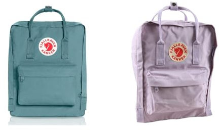 Fjällräven F23510 Unisex Rucksack Kånken, blau (Sky Blue), 13 x 27 x 38 cm, 16 L, 23510 & 23510,Rucksack AA8Kanken Synthetik16 l (DeepRed/Random Blocked), Einheitsgröße