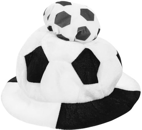 VICASKY Fußballmütze Plüsch Hüte Fußballkostüm Fußballbettwäsche Fußball-Kostümhut hemdbügler football cap sport shirt sporthaube fußball deko Sportmützen Feiertagshut Wolle
