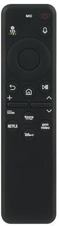 New Replace Voice Remote Control BN59-01432A BN59-01432D BN59-01455E work for Samsung Smart TV QN50Q60CAFXZA QN50Q60CDFXZA QN50Q70CAFXZA QN50Q70CDFXZA QN50Q80C