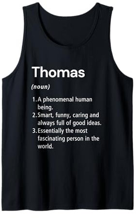 Thomas Definition des Namens Lustiges Wörterbuch Tank Top