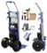 1250W Elektrische Sackkarre, Elektrischer Treppensteiger mit 900 lbs/408 kg Tragkraft, Treppen & Abstiege BewäLtigen, Schwere Treppensteiger mit Sicherheitsseil & Luftpumpe für Möbeltransportieren
