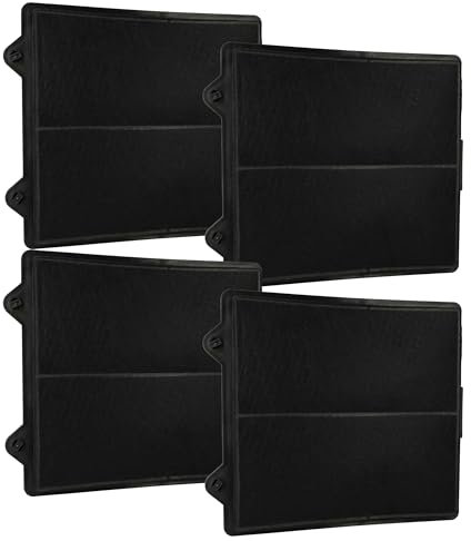 vhbw 4x filtro a carboni attivi sostituisce Electrolux 50279032002 per cappe aspiranti