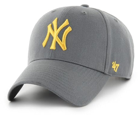 '47 New York Yankees MLB Most Value P. Dunkelgrau Verstellbare Snapback Cap - One-Size