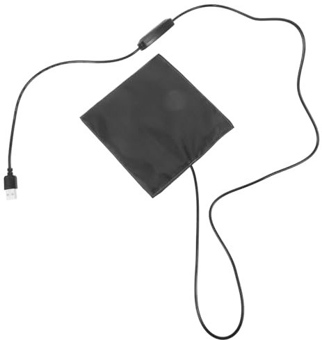 Abaodam USB Heizmatte Für Kleintiere Warmhaltepad Für Hamster Kaninchen Und Vögel Tragbare Thermomatte Mit Temperaturregelung Für Winter Und Reisen