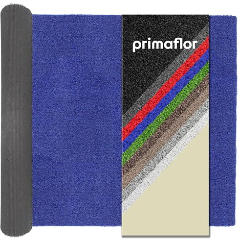 Primaflor Kunstrasen Color Wave B1 | Blau | 200x50 cm | 8 mm | B1 schwer entflammbar | wasserdurchlässig | UV-beständig | Rasenteppich für innen und außen | Outdoor Bodenbelag