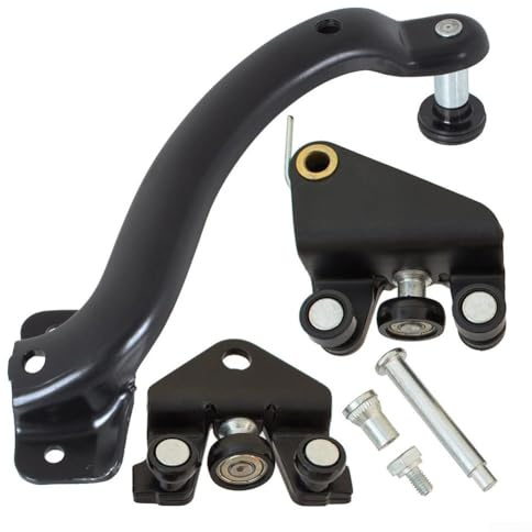 Vidonergy Juego de rodillos de puerta corredera, para Renault Trafic II para Opel para Vivaro A para Nissan para Primastar - lado derecho 7700312370 aleación de acero