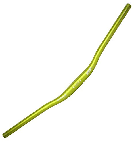 WAKE Fahrrad Lenker 31.8MM Aluminiumlegierung MTB Lenker Riser Bar für Mountainbike 720MM/780MM (Grün, 720MM)
