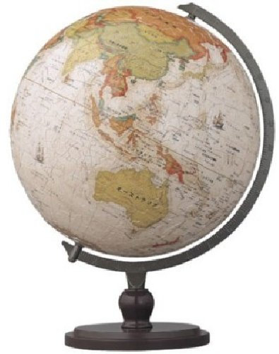 The Yanoman 3D Sphere Puzzle 540 Piece Antique Globe (Japanese) (Diameter of About 22.9cm) (Japan Import)