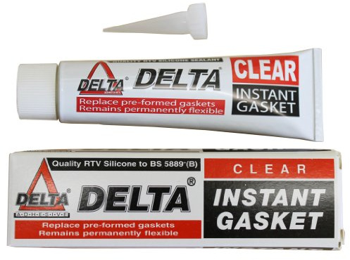 All Trade Direct 1X Quality Instant Gasket 85G Clear Rtv Flexible Silicone Sealant High Temp Auto