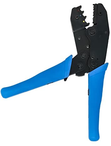 Dapetz ® 9 Crimping Tool for Insulated Electrical Connectors - Ratcheting Wire Crimper - Crimping Pliers - Ratchet Terminal Crimper - Wire Crimp Tool