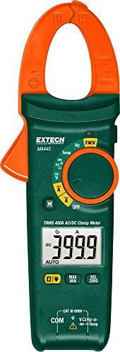 EXTECH MA445 Stromzange mit NCV-Detektor und Echteffektivwertmessung, AC/DC, 400 A, grün
