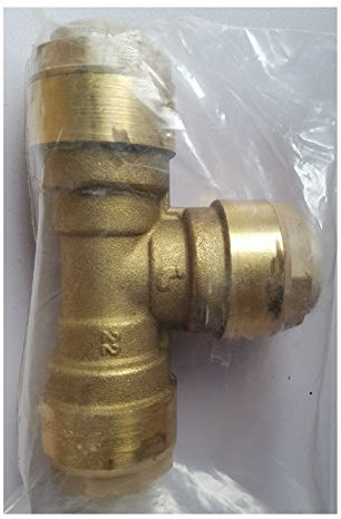 Steckfitting T-Stück 22 x 22 x 22 mm für Kupferrohr