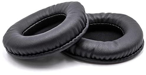 vhbw Almohadillas oídos de Repuesto Compatible con Pioneer HDJ-1000 Auriculares, Cascos - Negro, 9 cm