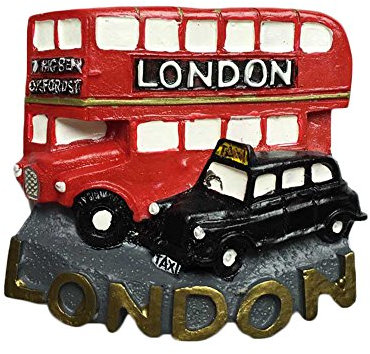 3D-Kühlschrankmagnet, London, England, Reiseaufkleber, Souvenir, Dekoration für Zuhause und Küche, britischer Kühlschrankmagnet