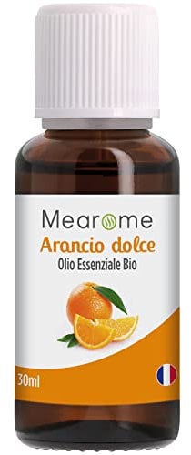 Plastimea Olio essenziale Arancio Dolce | 100% Puro, Naturale e Vegano | Digestione | Stress | Insonnia | Aromaterapia, Massaggi, Diffusori | Certificato OEBBD, OECT e Agricoltura Biologica | 30 ML
