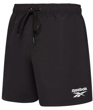 Reebok Yale Herren-Badeshorts | Leichte und atmungsaktive Polyester-Badeshorts, schnelltrocknend | Badehose für Herren zum Schwimmen