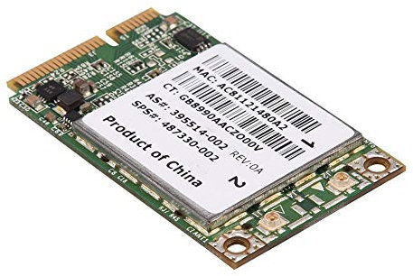 Annadue PCI Expressionsnetzwerkkarte BCM94322MC, 2,4 G/5 GHz 300 Mbit/s Dualband PCI E WLAN Karte für XP/WIN/WIN8/Win8.1/WIN10 usw.