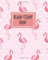 Blank Sticker Book: Flamingo Blank Sticker Album For Collecting Stickers Gift For 4-8 Kids Ages Adults Collectors, Empty Sticker Book To Add Your Own ... Patterned Cover(Flamingo Blank sticker book)