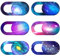 upain 6er Pack Webcam Abdeckung Laptop Webcam Cover Kamera Cover Ultra Dünne Privacy-Schutz Kamera Abdeckung für Handy Laptop PC Smartphones Tablets Computer (Raum)