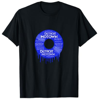 Detroit Motown Record T-shirt Motown Record t shirt T-Shirt