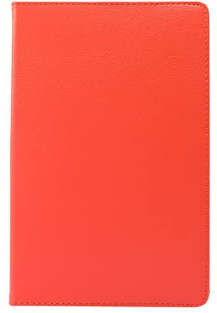 LMFULM® Tablet Étui pour Lenovo Tab M10 FHD Plus TB-X606F (10,3 Pouces) PU Cuir Case Ultra Mince 360° Rotation Housse Protection Cover Flip Coque Orange