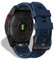 KeeFos 26mm QuickFit Armband Kompatibel mit Garmin Fenix 7X/Fenix 6X/Fenix 6X Pro/Fenix 5X/Fenix 5X Plus, Silikon Ersatzarmband Herren Damen für Garmin Fenix 3/Fenix 3 HR (Blau)