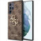 Hülle Guess GUHCS23L4GMGBR Samsung S23 Ultra S918 braun 4G Big Metal Logo