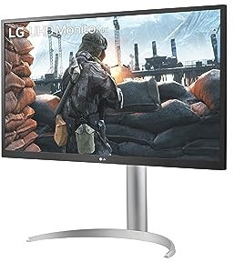 LG 27BP55U-B 27'' UHD 4K Monitor mit HDR10 und USB Type-C Konnektivität, Schwarz