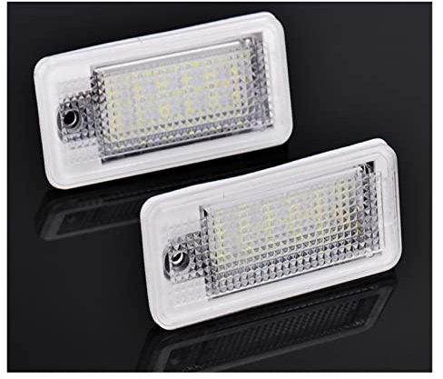 XENITE Heckleuchte Kennzeichen Nummernschildbeleuchtung - Birne Nummernschild Für A4 A6 C6 A3 S3 S4 B6 B7 S6 A8 S8 Rs4 Rs6 Q7