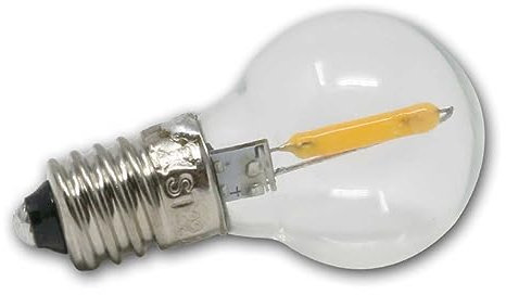 Star Trading 300-30 Ersatzglühbirnchen E10, Rund ca. 2x3,5 cm, 0,5 W / 55 V, 1900 K, 14 LM, 3 Stück auf Karte