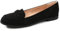 festooning Women Loafers Flat Shoes Slip-on for Ladies Comfortable Casual Shoes Black Size 5