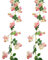 duoyif Blumengirlande Künstliche Kirschblüten Girlande Blumenrebe Blumengirlande Frühling Aesthetic Girlande Seidenblumen Hängend Vines Für Hochzeit Party Garten Zimmer Deko 1,8M 2Stk (Hellrosa)