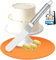 FlyWave Winkelpalette für Tortendekoration, Streichpalette Edelstahl, Winkelpalette klein, Tortenspachtel und Palette Backen, Professionelle Tortenstreicher für Kuchen und Desserts