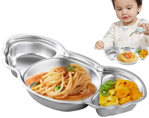 Assiette alimentaire pour , assiettes pour pour manger, Assiette à manger Koala divisée, Assiette multifonctionnelle lavable au lave-vaisselle, vaisselle mignonne pour pour la maison, la maternelle et