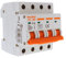 MeanWell Disjoncteur triphasé, Disjoncteur magnétothermique Courbure C, 4P 6kA, 4 modules DIN, Miniatures Circuit Breaker, MCB 4P C40 40A