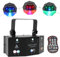 Discolicht Partylicht,9-Augen Stroboskop Beleuchtung DMX Musikgesteuert DJ Projektor mit Fernbedienung,LED RGB Licht Bühne Stroboskop Beleuchtung Effekt Sprachsteuerte mit Tonsensor und 180° verstellb