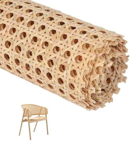 40 x 95 cm Rouleau de Rotin de Sangle de Canne, Tresse de Rotin, Rotin Ouvert tissé, Tresse Viennoise de Meubles, pour Les Projets de Cannage, Décoration de la Maison