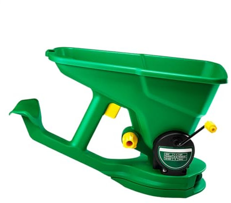 Generic Spandiconcime per prato – Spandiconcime per | Spandiconcime portatile | Spandiconcime | Seminatrice a manovella da giardinaggio | Spandiconcime portatile per seminatrici da giardino